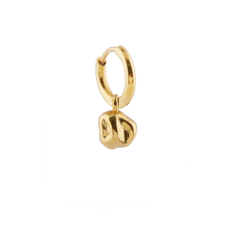 The Long Pebble Earrings Gold