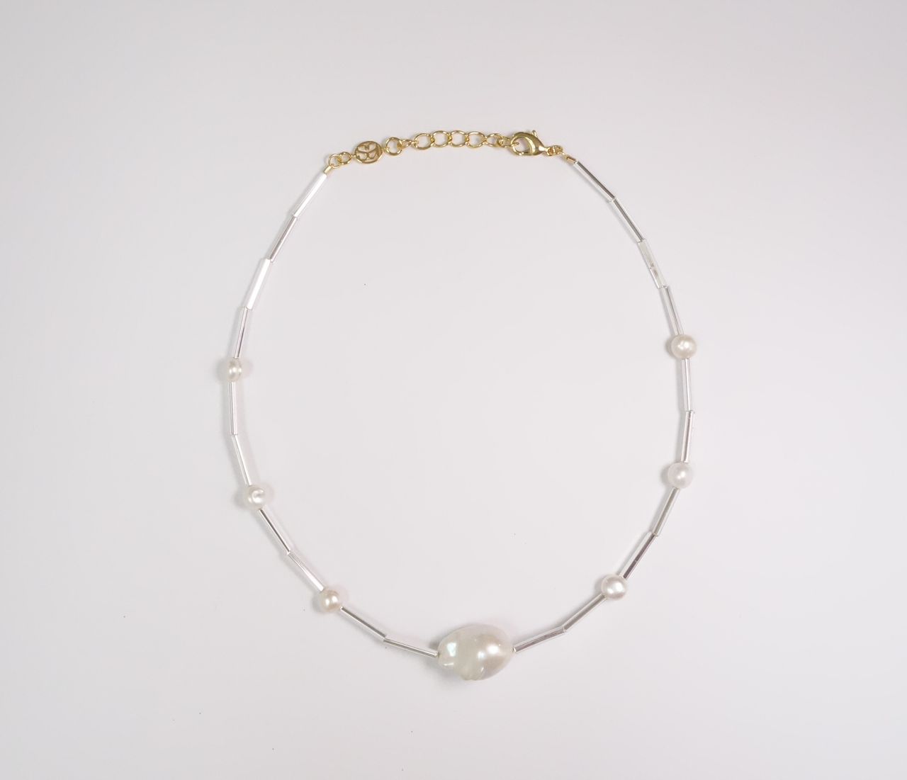 Orbit Pearl Necklace
