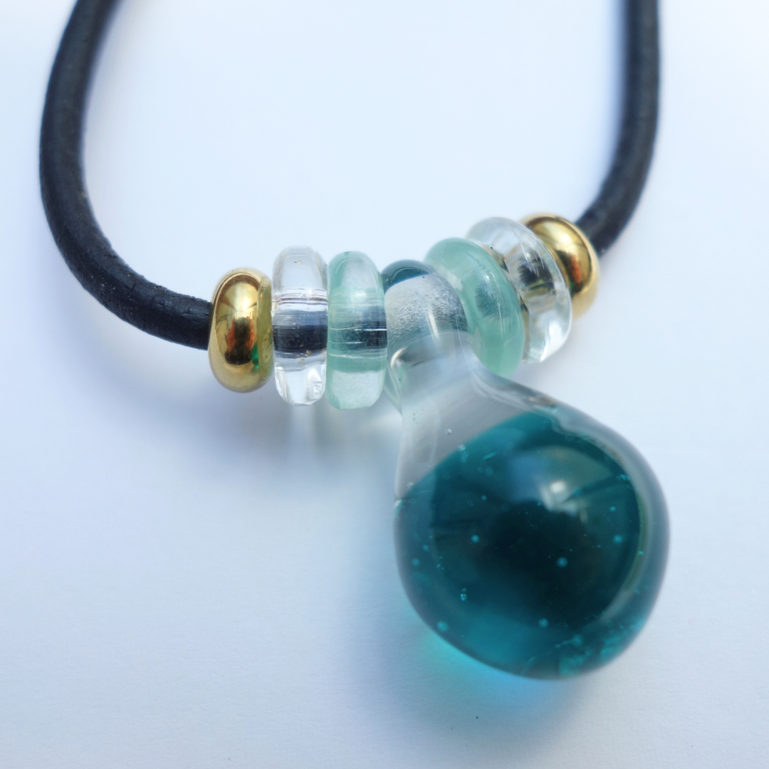 Buoy Aquamarine Necklace - 2 SAMPLES IN STOCK