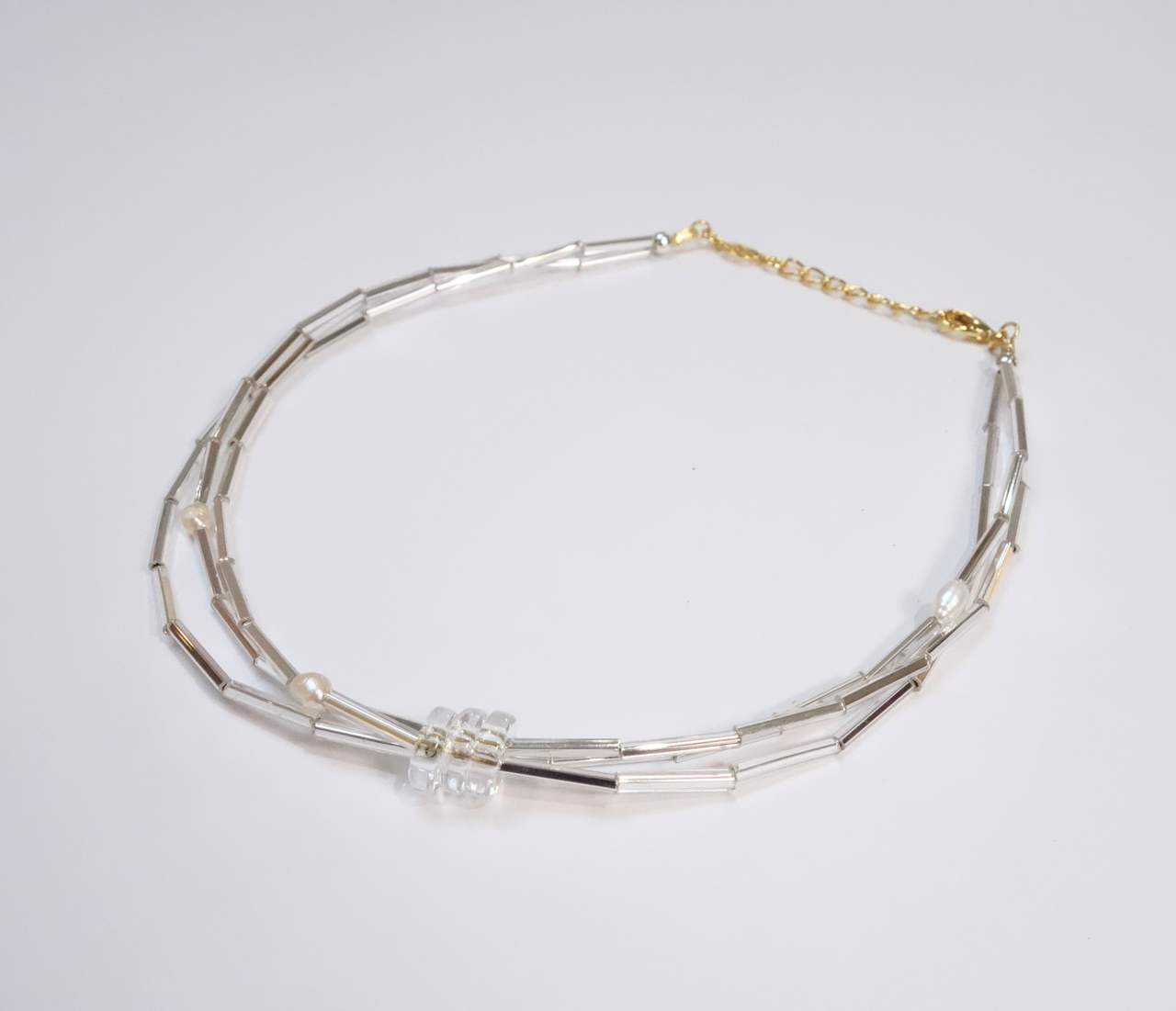 Triple strand necklace