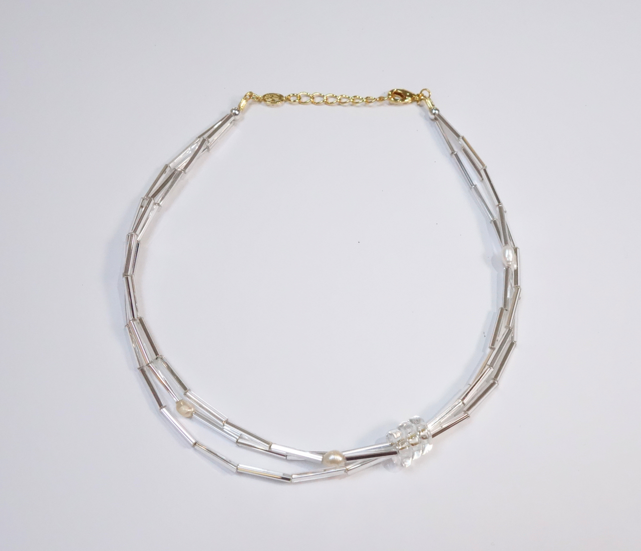Triple strand necklace
