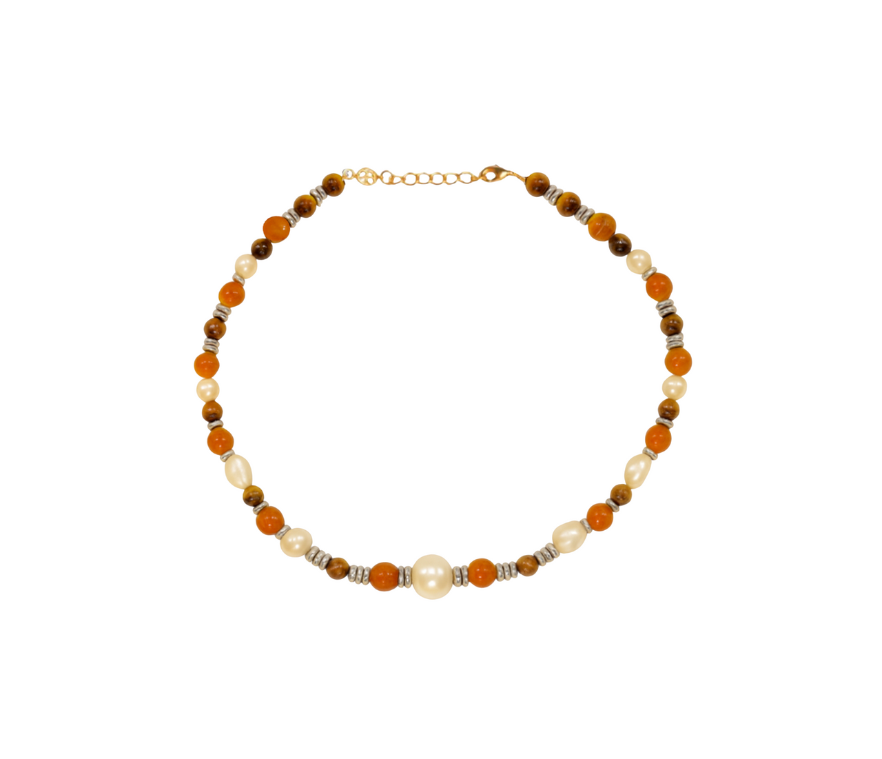 Cosmos Necklace - Orange