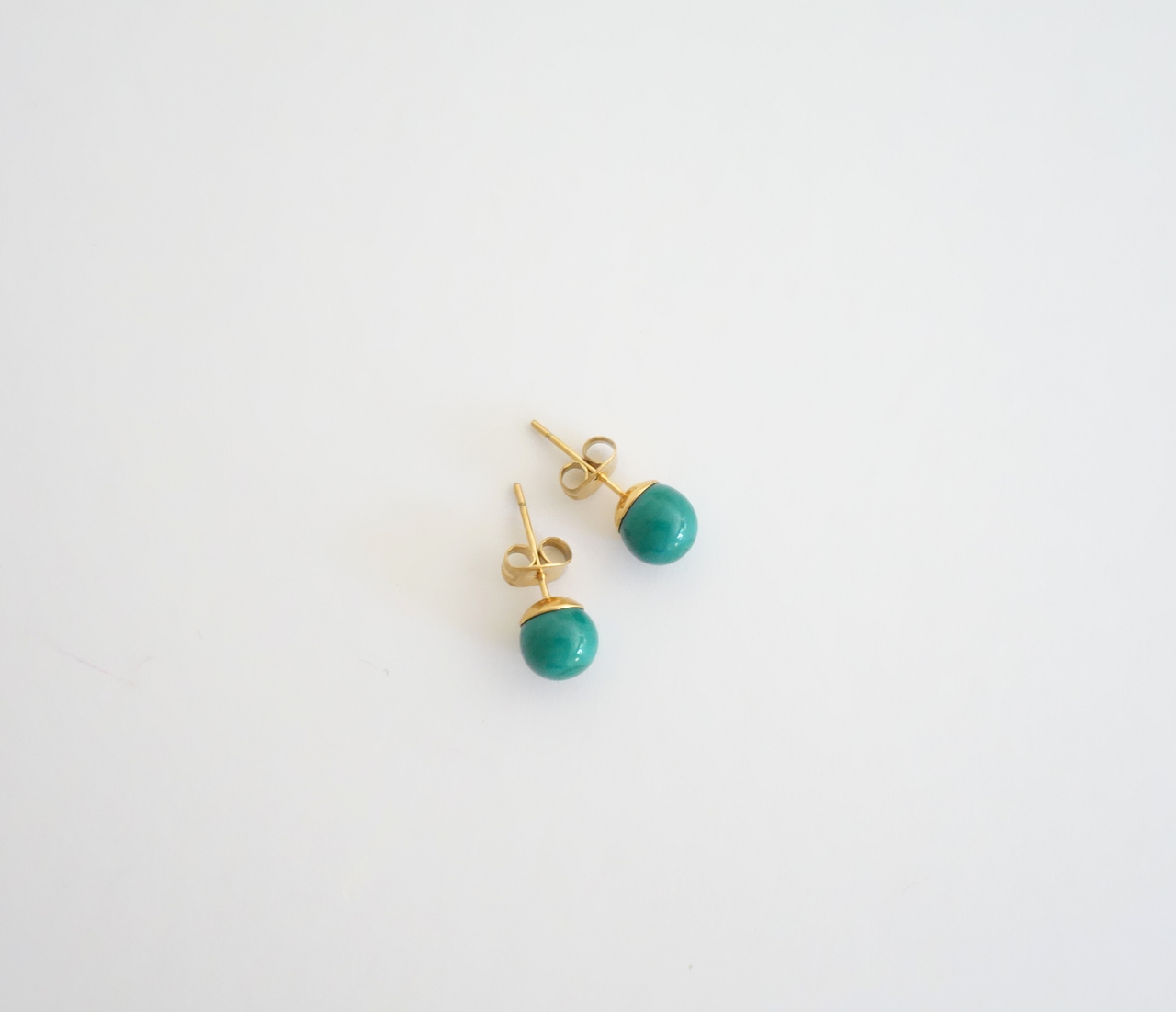 Bolita Turquoise Stud Earring Pair