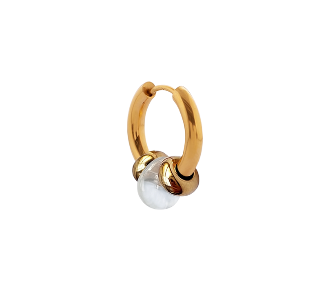 Buoy Clear Earring