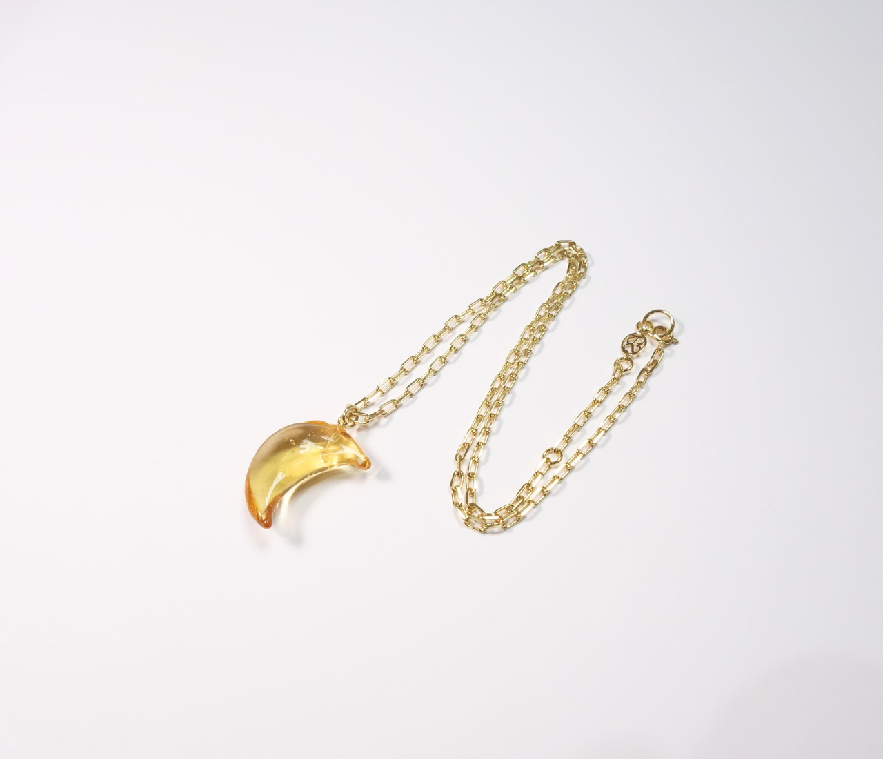XL Moon Link Chain Necklace