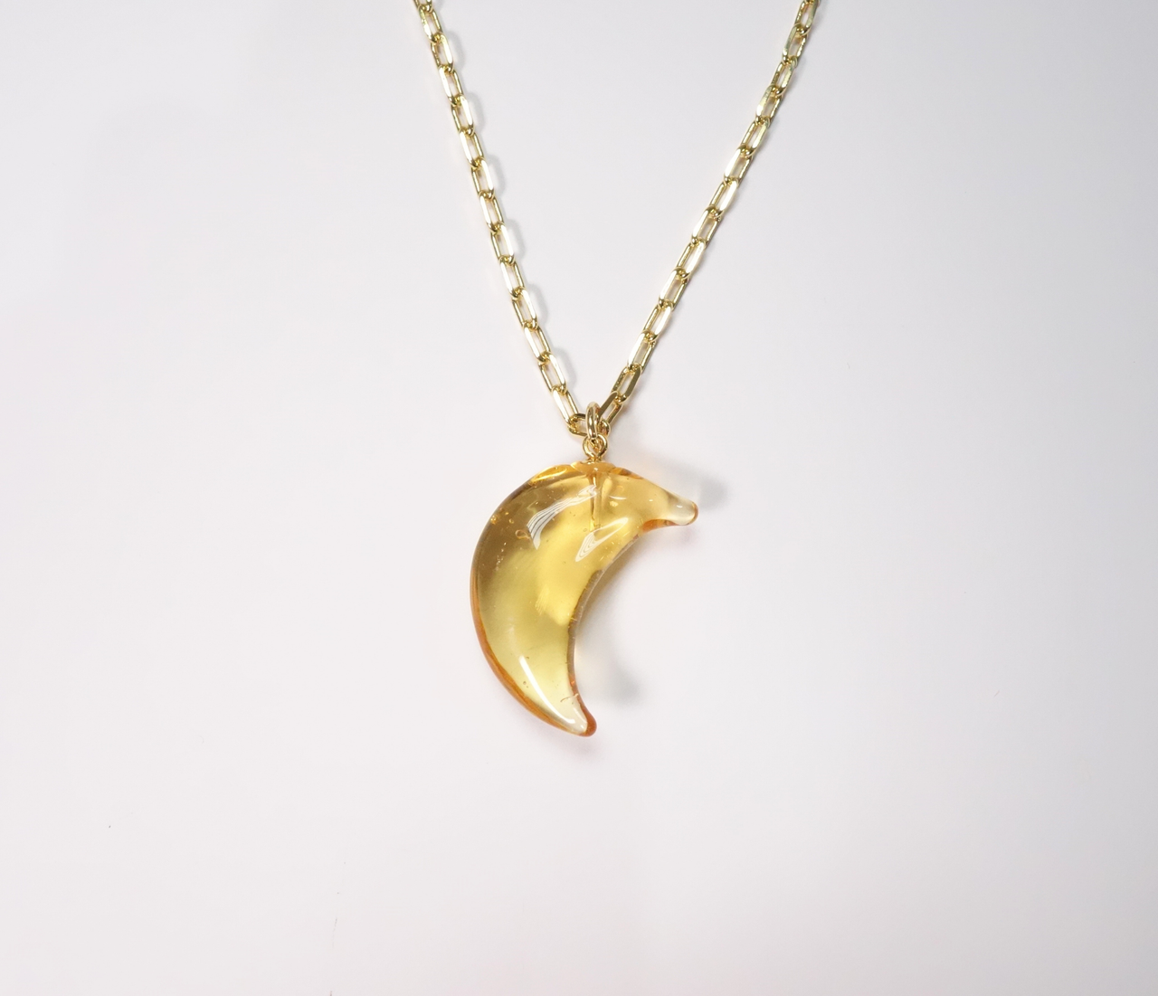 XL Moon Necklace - 1 SAMPLE IN STOCK