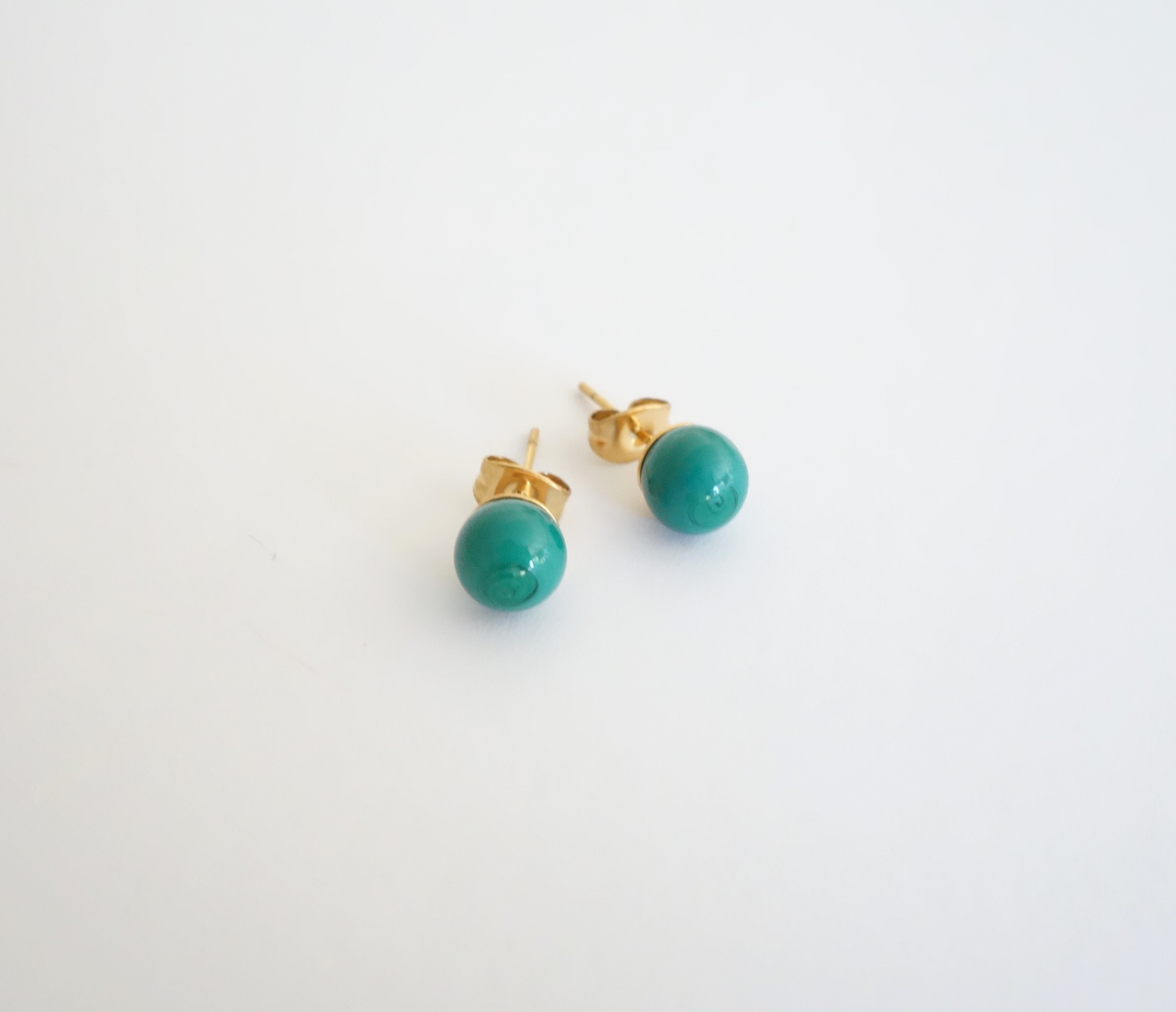 Bolita Turquoise Stud Earring Pair