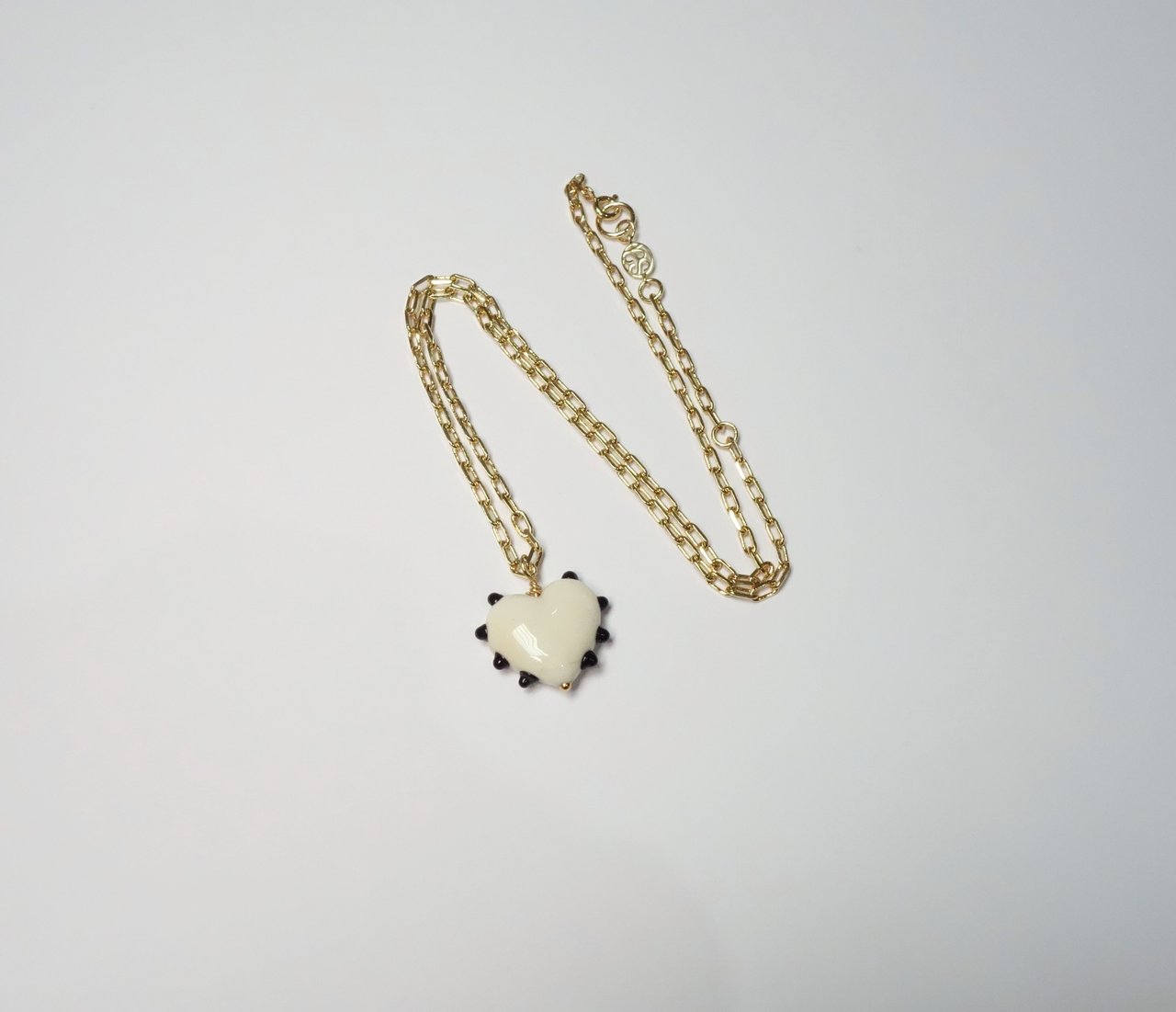 Ivory Milagros Link Chain Necklace - 1 IN STOCK
