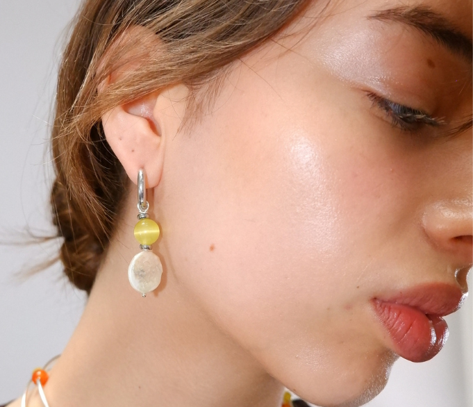 Silver Orbit Earrings - 2 IN STOCK