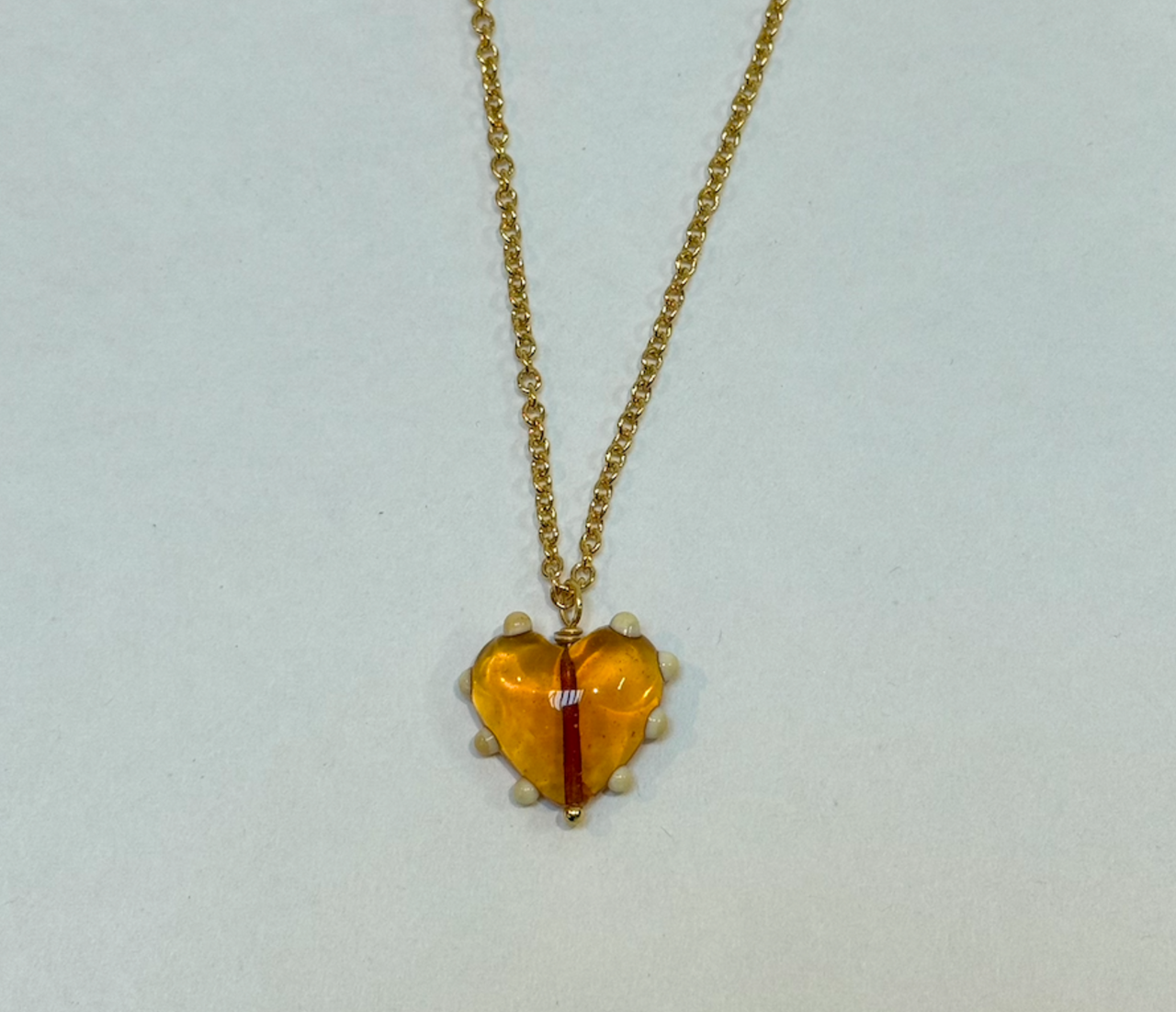 Amber Milagros Trace Chain Necklace