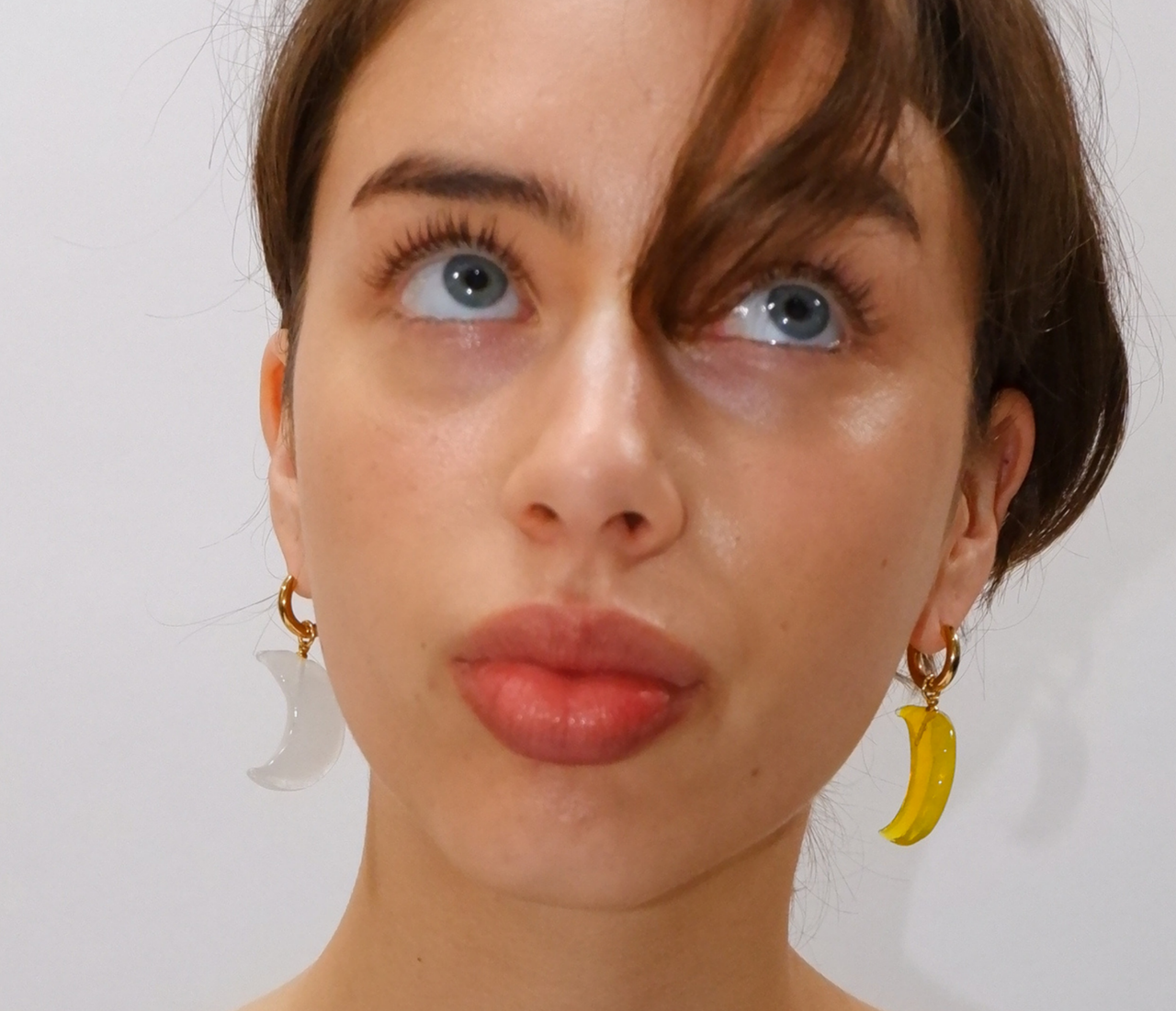 XL Lunar Earring - Lemon