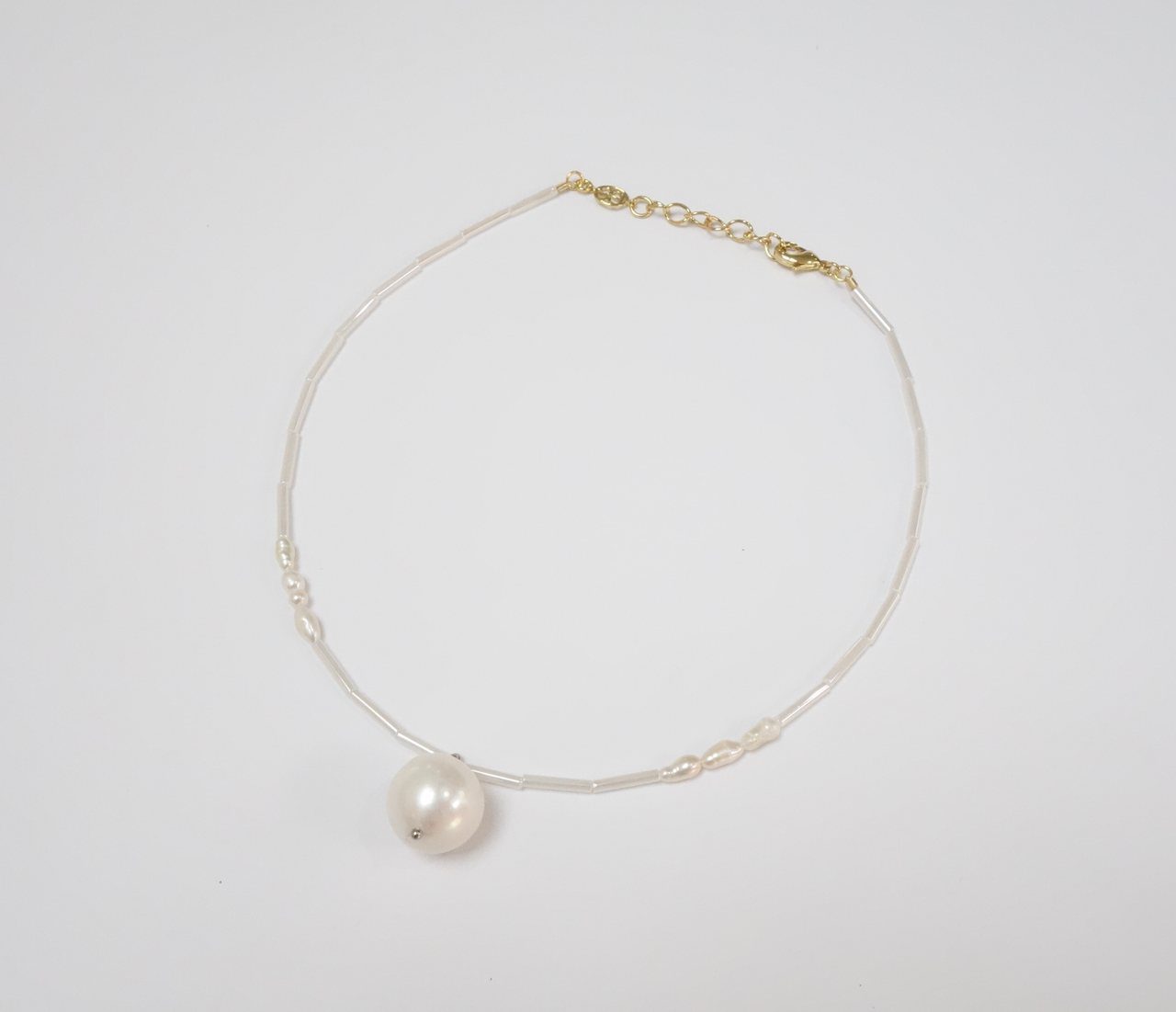 Round Pearl Necklace