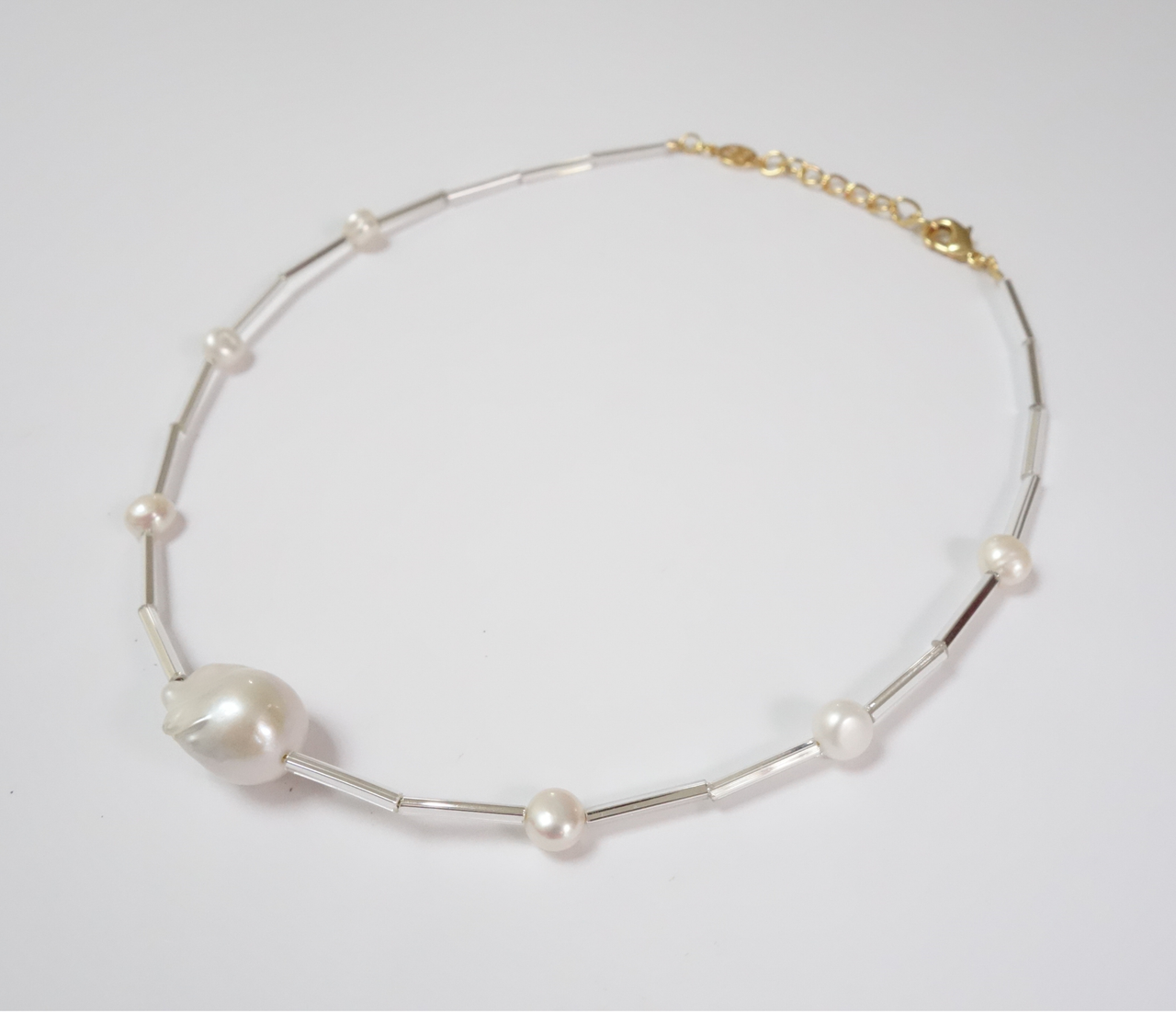 Orbit Pearl Necklace