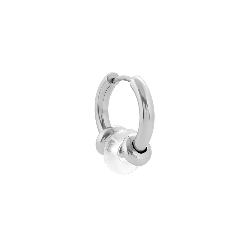 Buoy Clear Earring