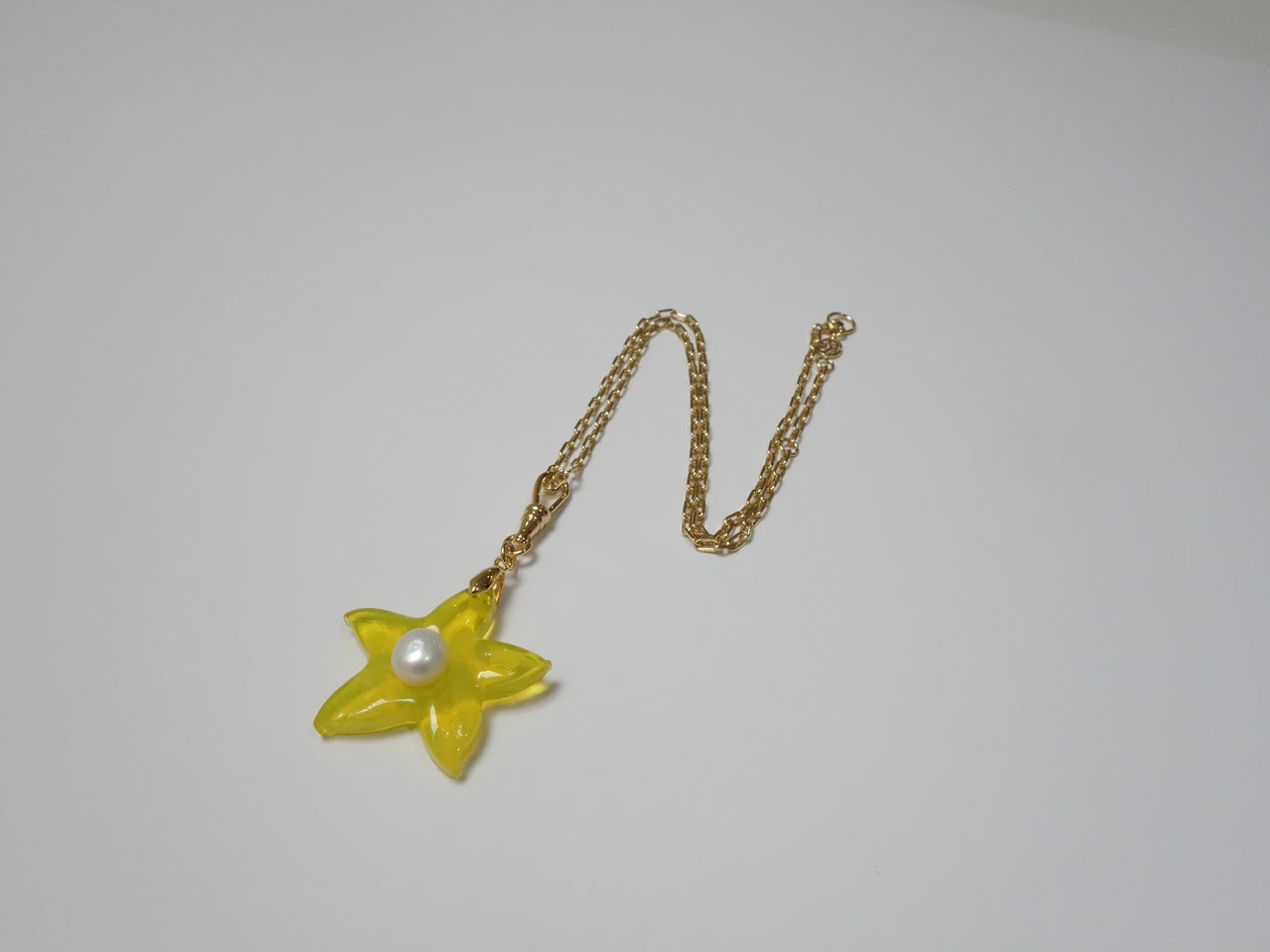 Star Charm Clasp Necklace