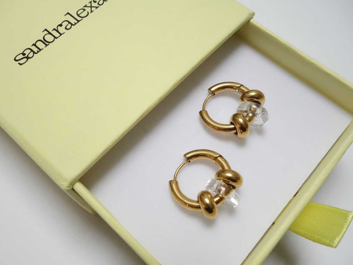 Buoy Clear Earrings
