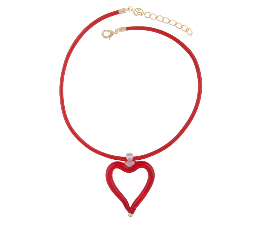 Zero Waste XL Heart Belcher Chain Necklace – sandralexandra