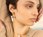 XS Zero Waste Orbit Ivory Earring
