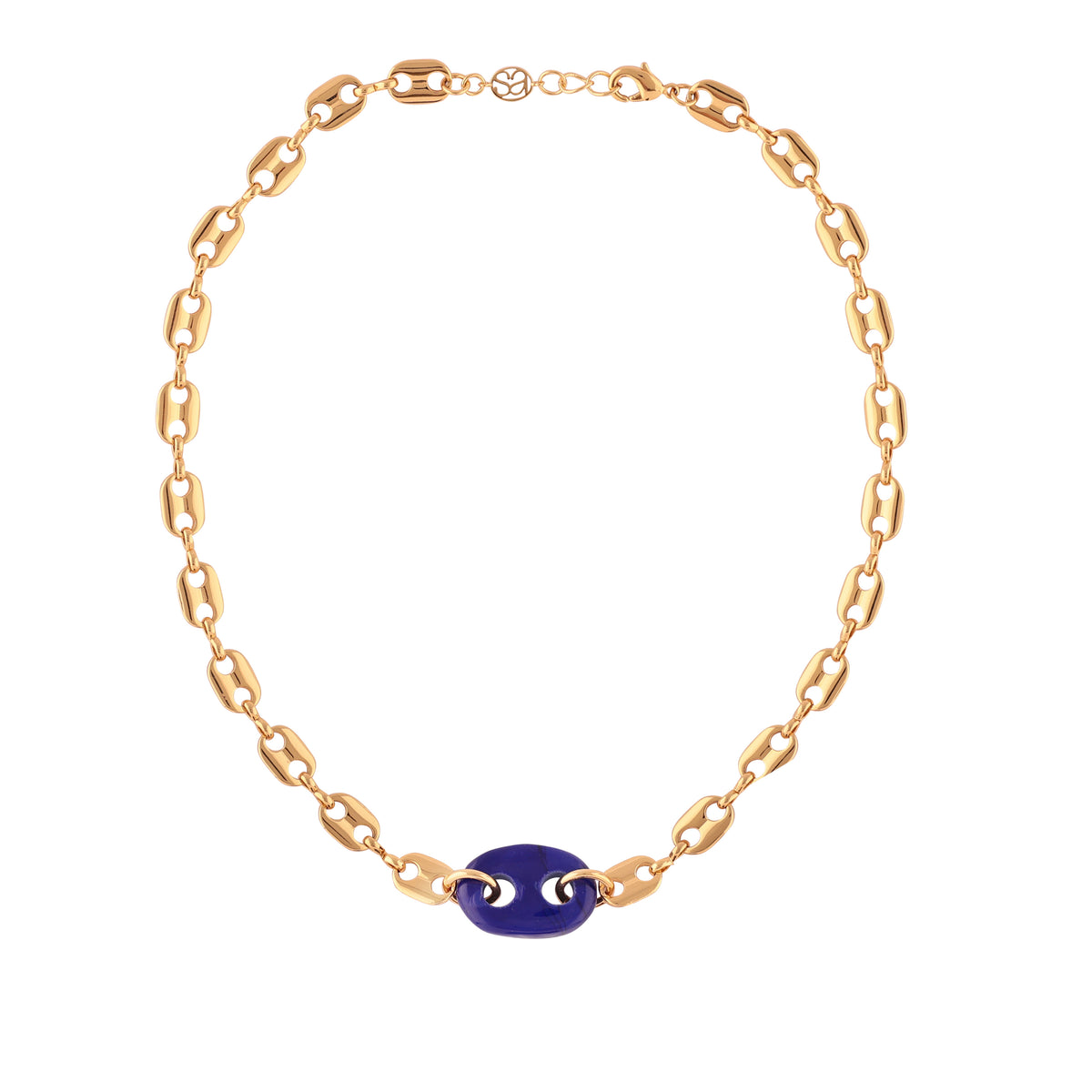 Mariner Glass Link Necklace - 1 IN STOCK OF EACH COLOUR