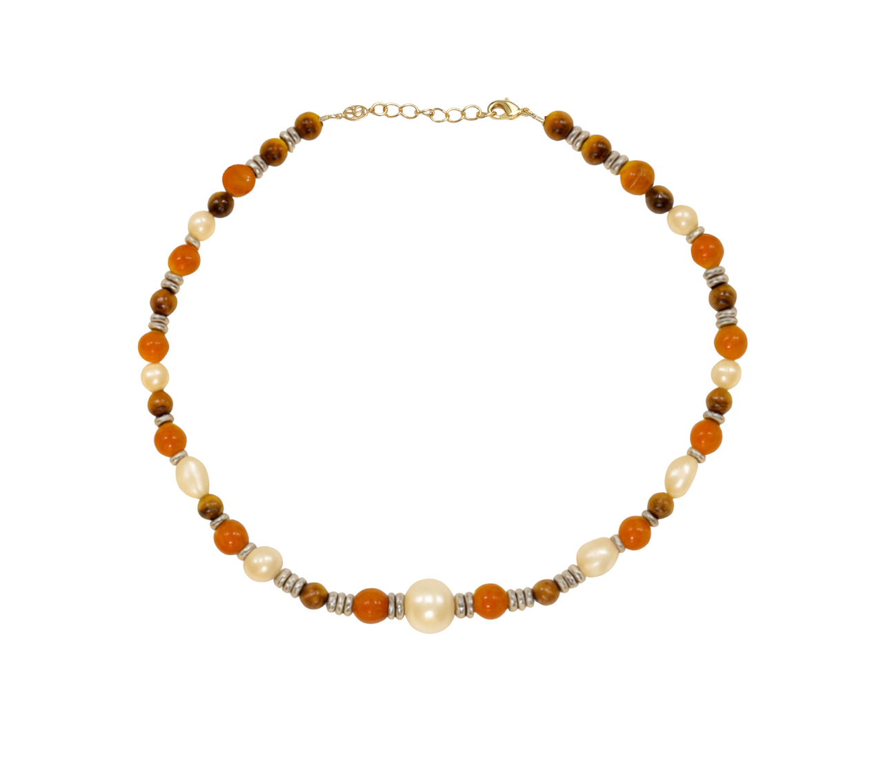 Cosmos Necklace - Orange