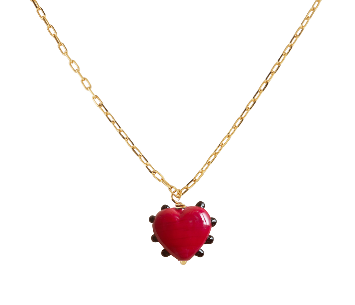 Milagros Heart Necklace - 1 IN STOCK
