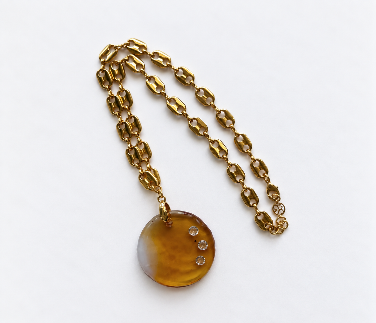Solar Glass Pendant - 1 IN STOCK