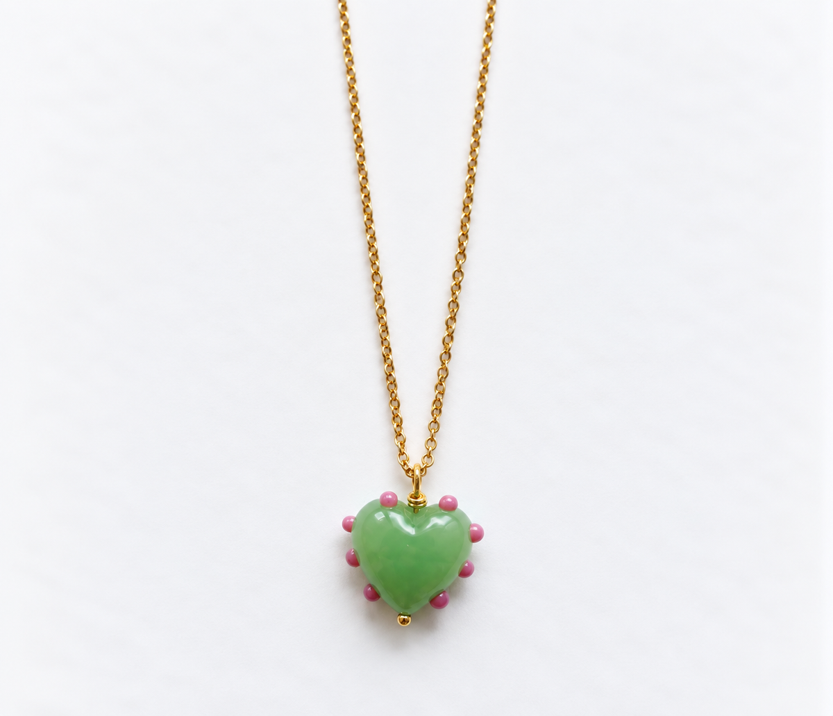 Milagros Heart Necklace - 2 IN STOCK