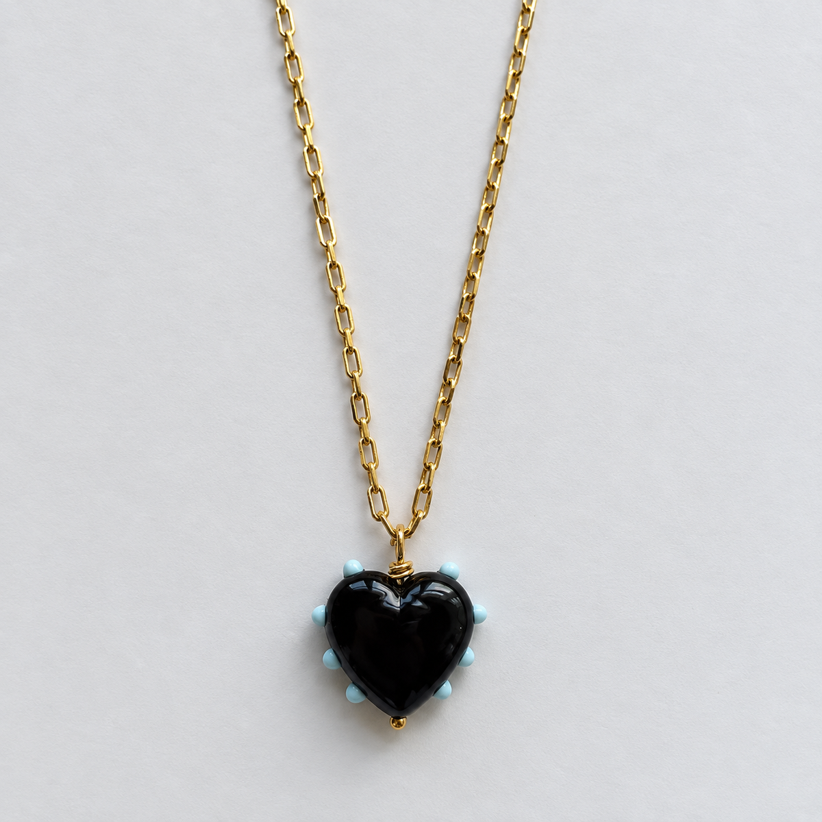 Milagros Heart Necklace - 1 IN STOCK
