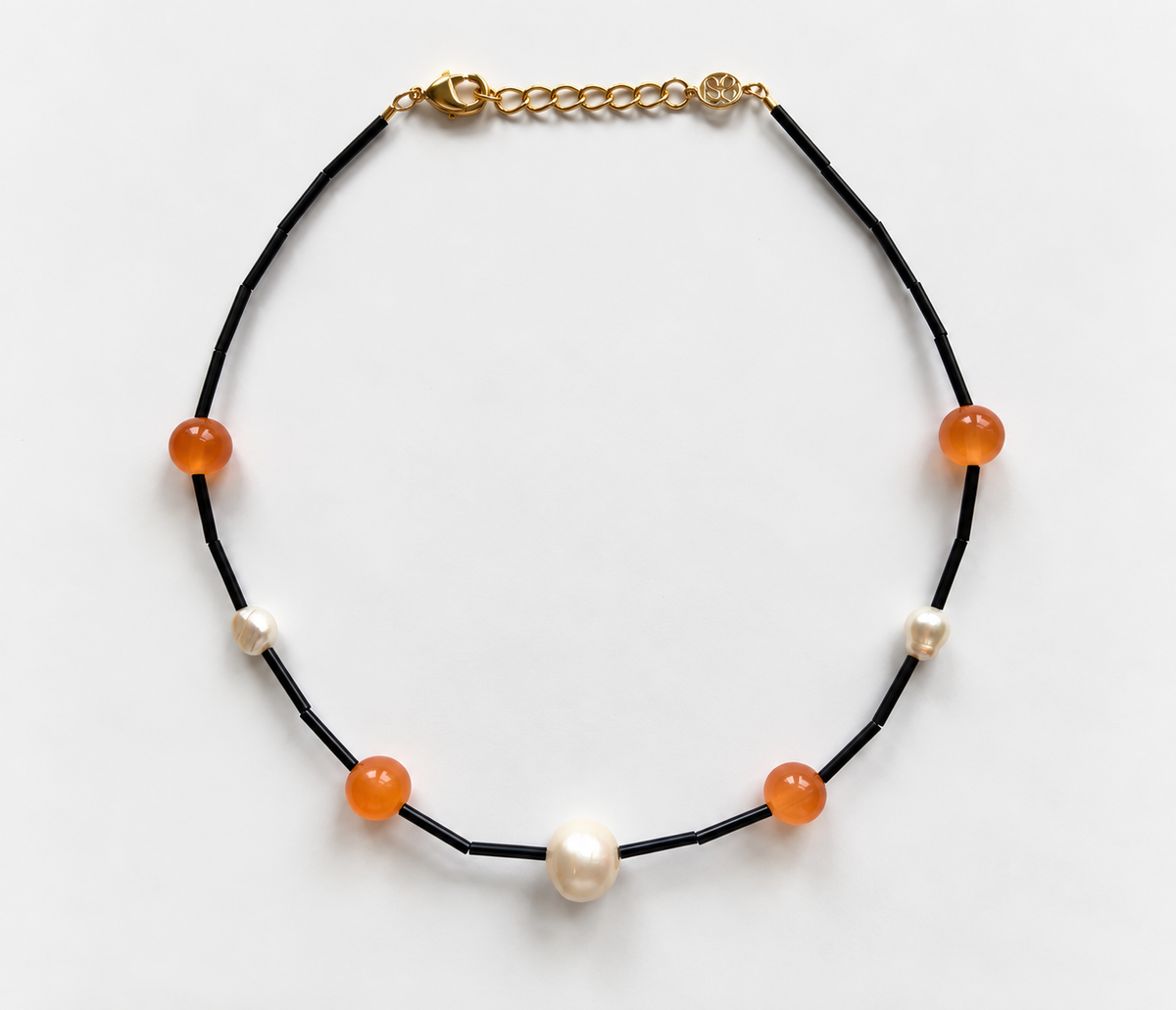 Black Orbit Necklace - Sample