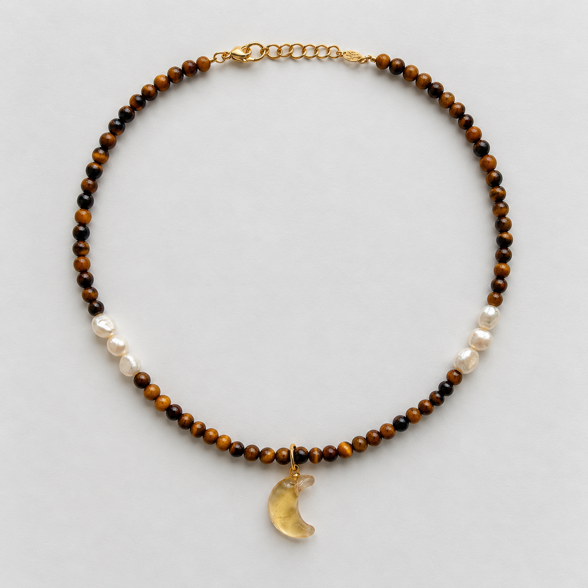 Tiger Eye & Moon - 1 Sample in STOCK