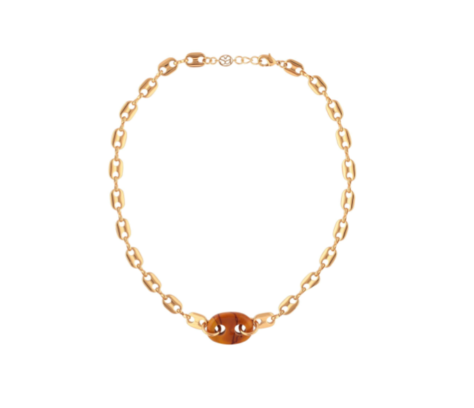 Mariner Glass Link Necklace
