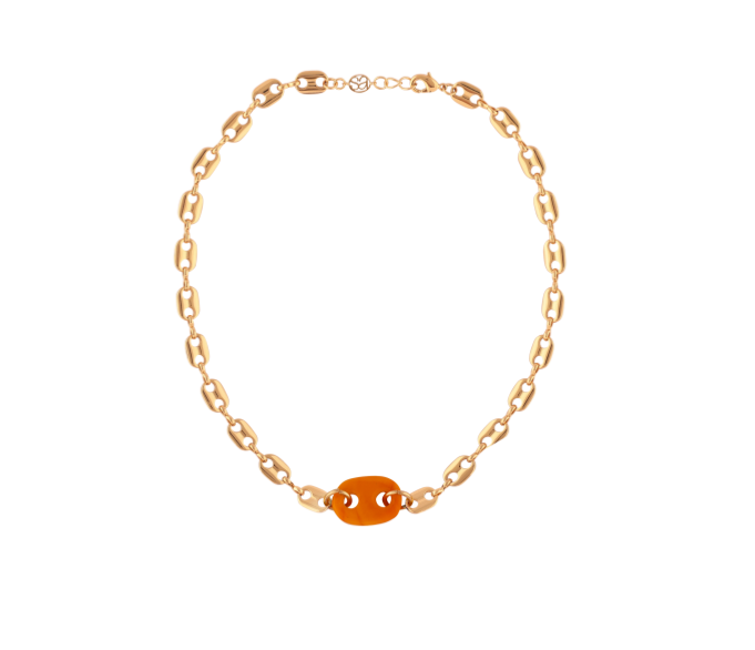 Mariner Glass Pastel Link Necklace