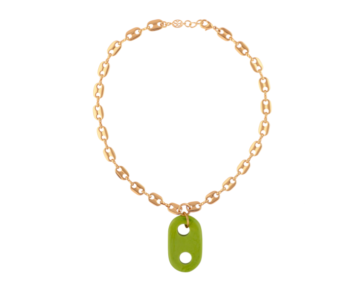 Mariner XL Glass Pastel Link Necklace