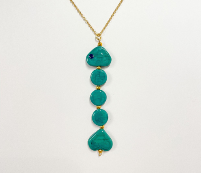 XL Carpa Fish Chain Necklace- SAMPLE