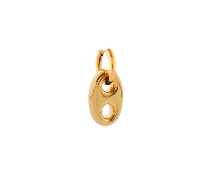 Gold Mariner Link Earring