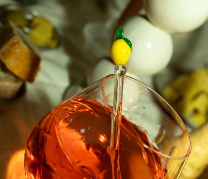 Cocktail & Nibble Murano Glass Sticks - Tutti Frutti
