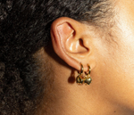 Mini Pebble Gold Earring