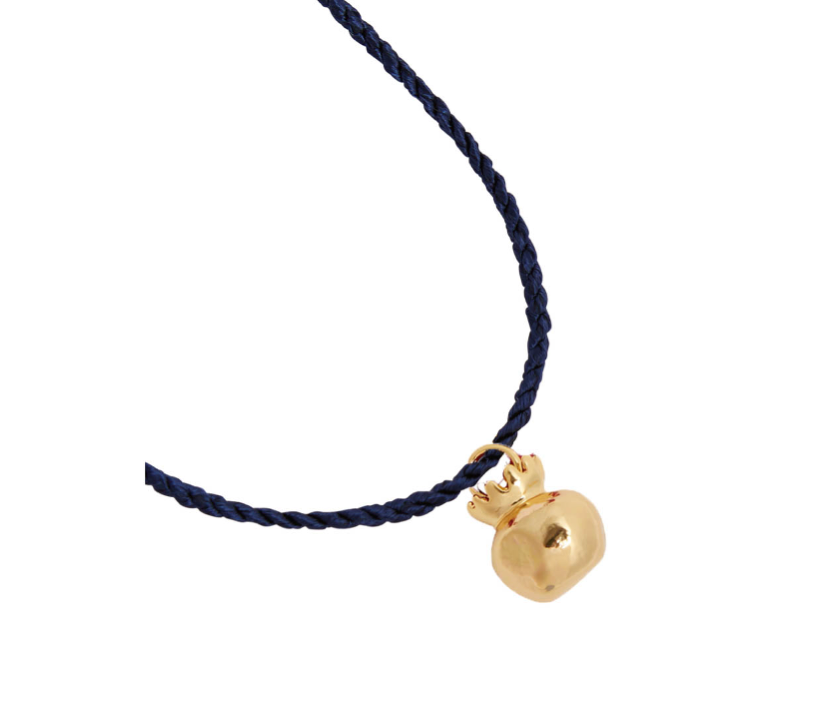 Silk cord 2025 necklace for pendant