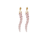 Posidonia earrings Plum