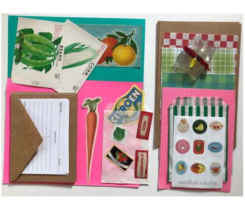Make you own Collage Parcel 15 - Market Treasures & Fruity Trinkets