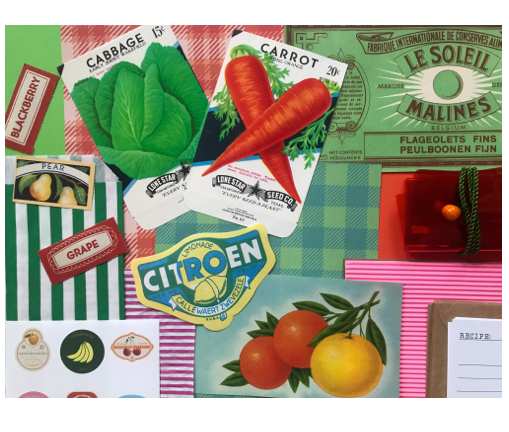 Collage Parcel 25 - Market Treasures & Fruity Trinkets