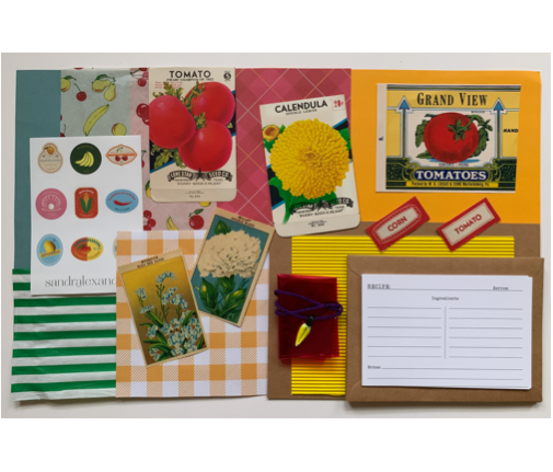 Collage Parcel 28 - Market Treasures & Fruity Trinkets