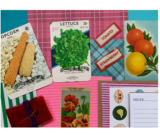 Collage Parcel 29 - Market Treasures & Fruity Trinkets