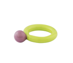 Bolita Combo Green & Purple Glass Ring