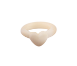Love Ivory Glass Ring